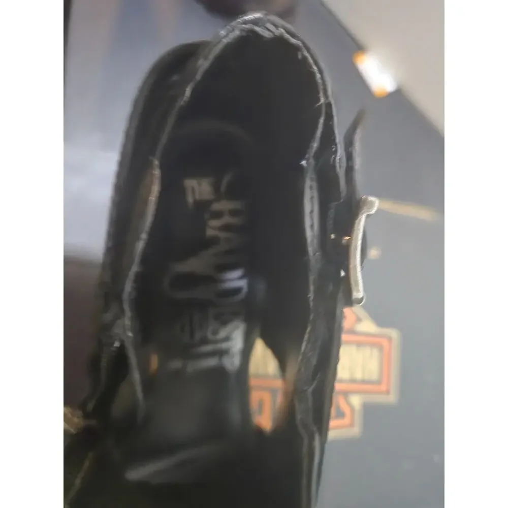 Harley Davidson Jerri black high heel shoes ladie's size 7